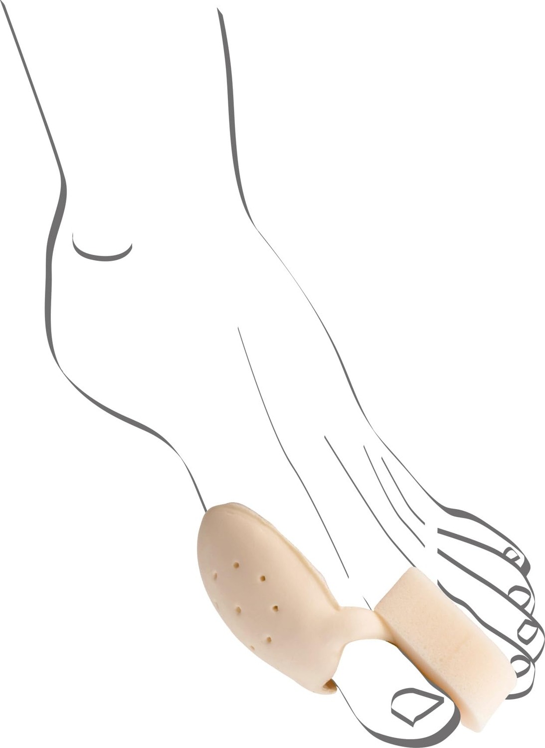 Kazan Hobi Ballenbett Pads, Beige/haut, Einheitsgröße görsel 3