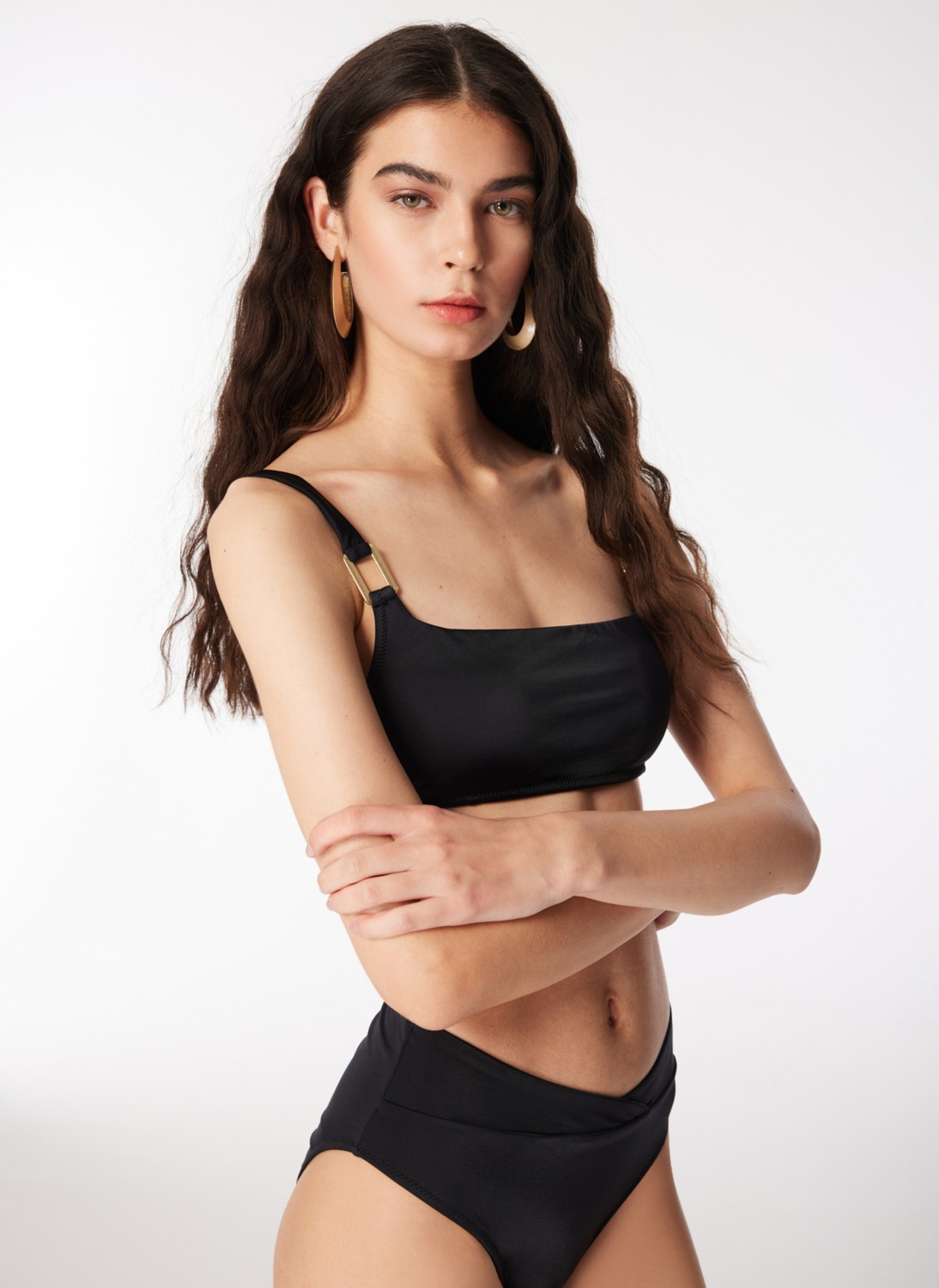 Fabrika Siyah Kadın Bikini Üst 24-Alexan görsel 3