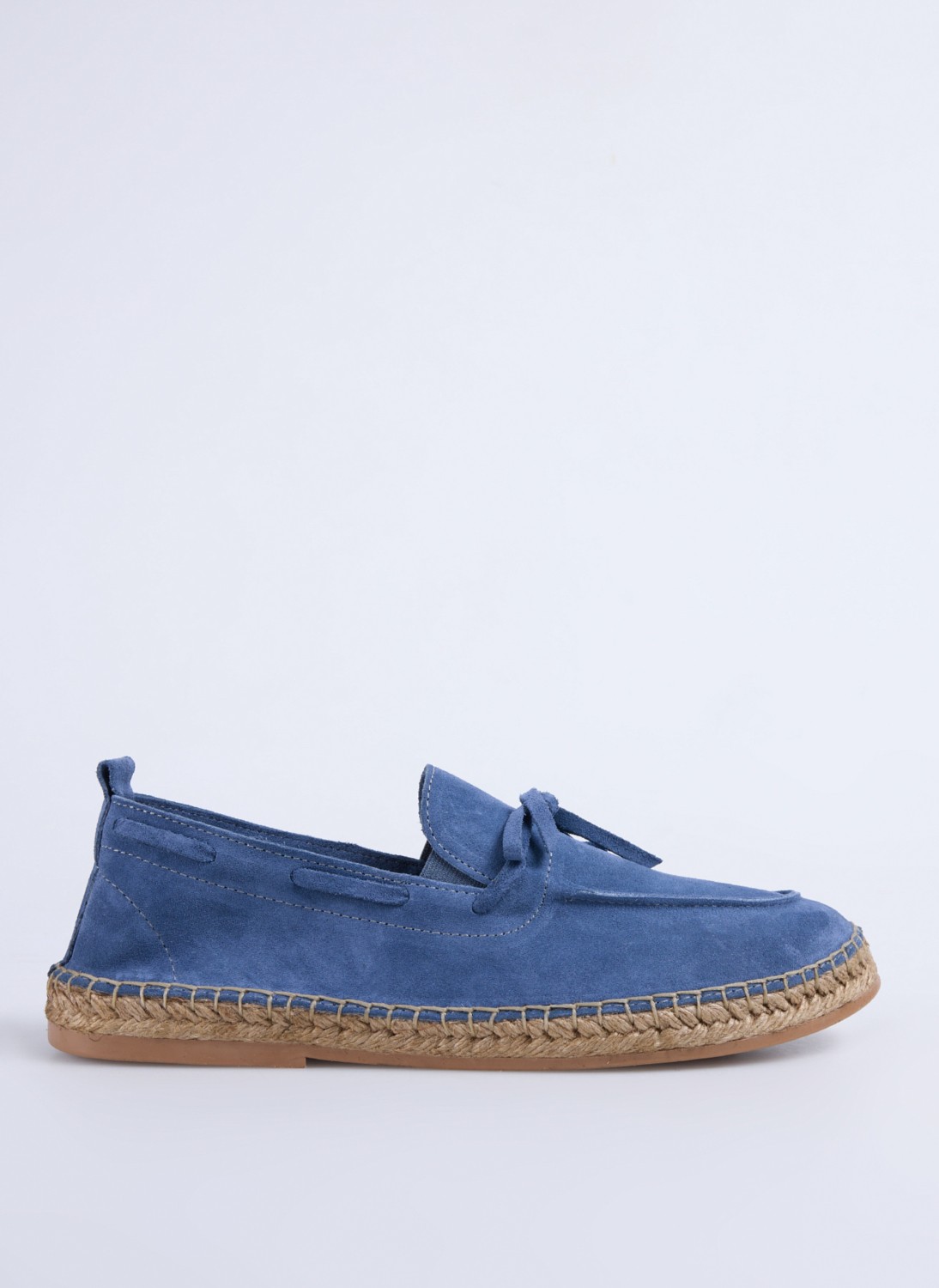 Fabrika Süet Indigo Erkek Espadril Raptor