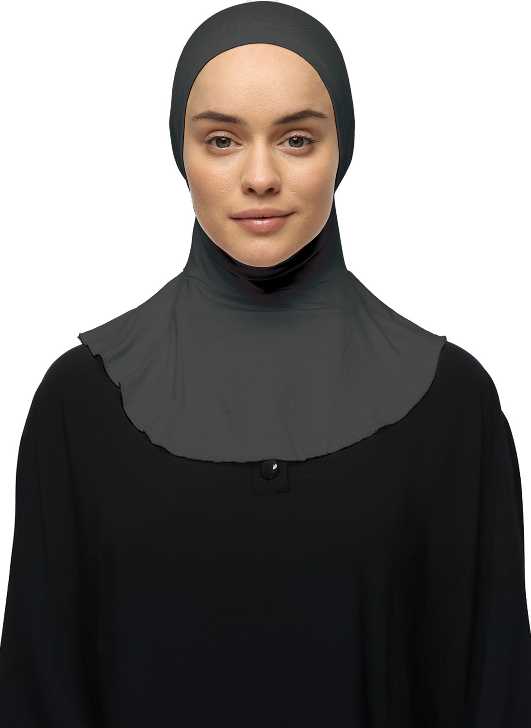 Altobeh Kadın Tesettür Pratik Boyunluklu Hijab - Sporcu Bone - Pudra