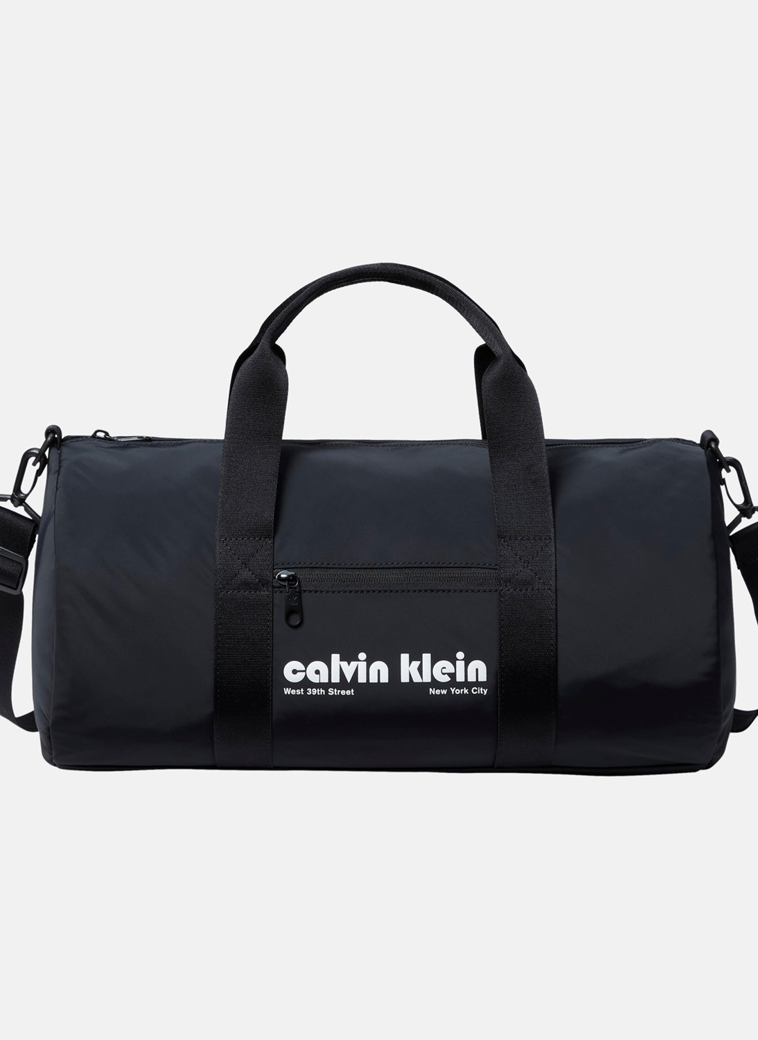 Calvin Klein Siyah Erkek Duffle Bag Ckj Graphıc Ck Crossbody Duffle