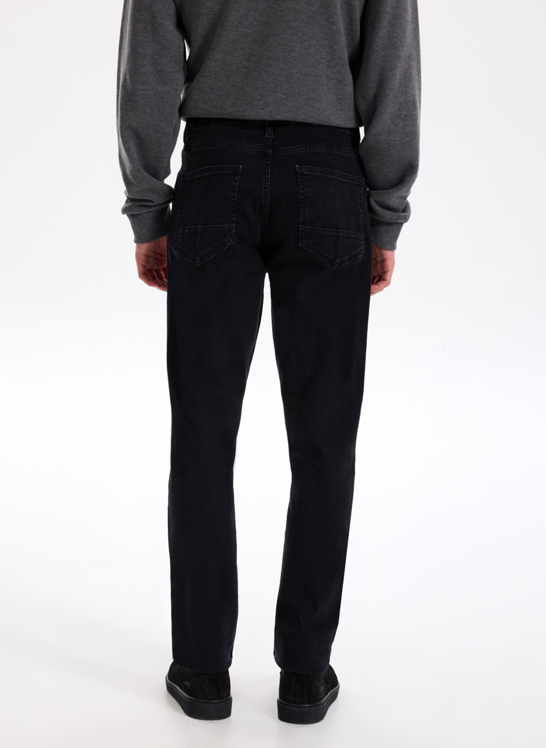 Jeep Normal Bel Düz Paça Slim Fit Antrasit Erkek Denim Pantolon J5WM-PNT7869 görsel 5