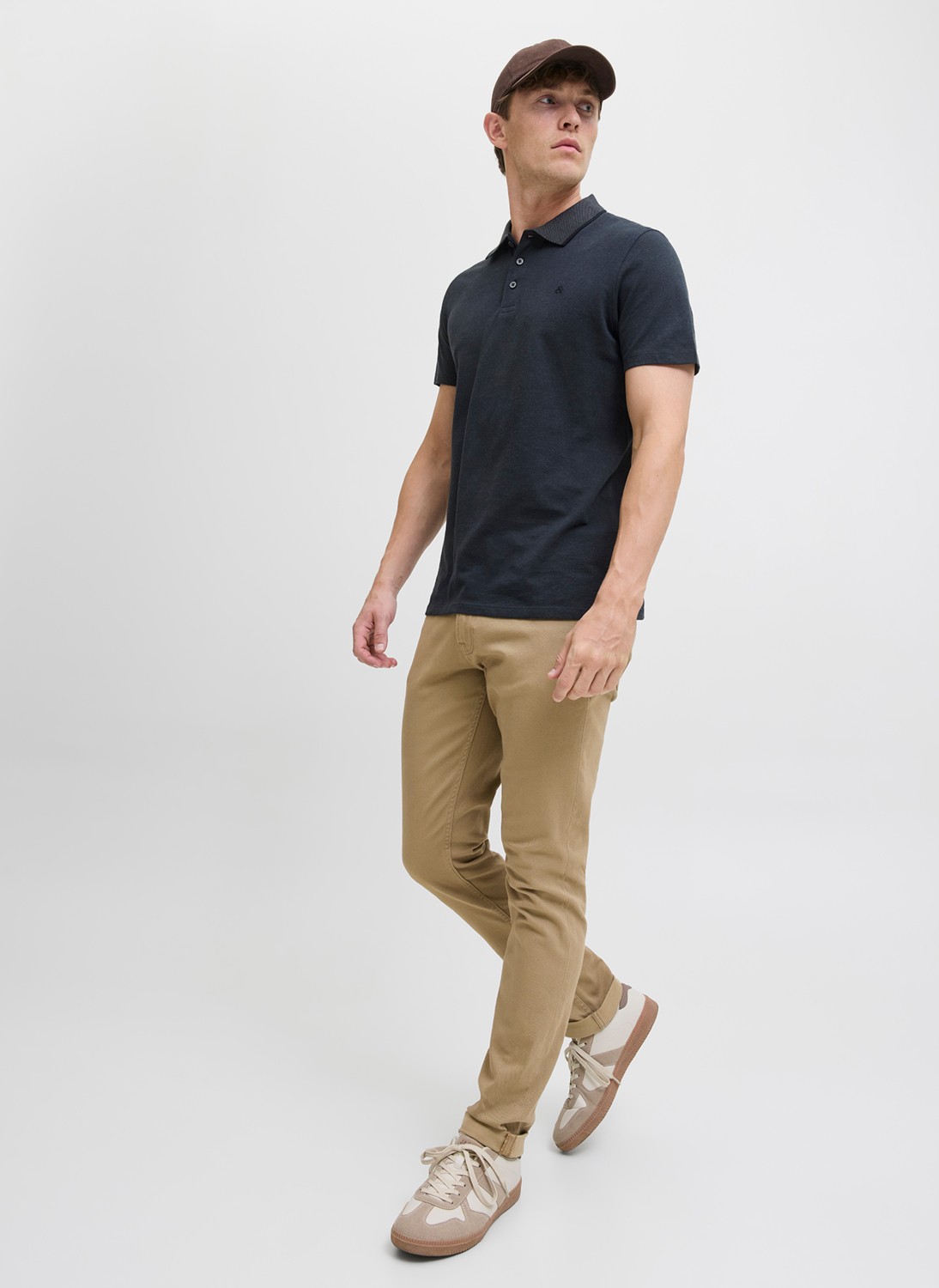 Jack & Jones Normal Bel Slim Fit Kahve Erkek Denim Pantolon 12279182_JPSTGLENN Orıgınal 014 görsel 3