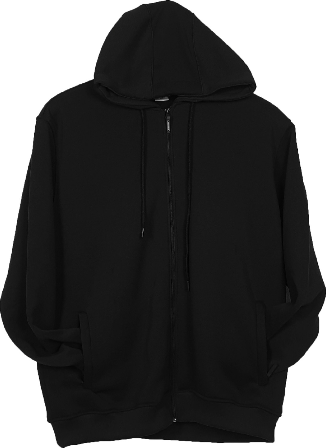 Lifeguard Haki Renkli Kadın Kapüşonlu Fermuarlı Büyük Beden Sweatshirt Rahat Kalıp