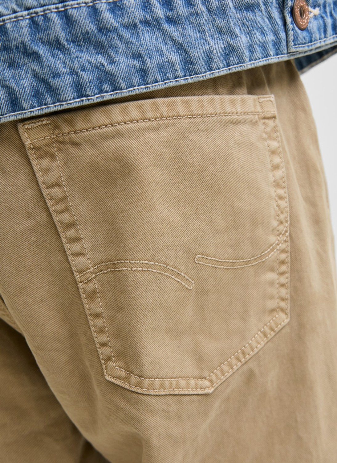 Jack & Jones Normal Bel Baggy Kahve Erkek Denim Pantolon 12270838_JPSTALEX Jjorıgınal 017 St görsel 7