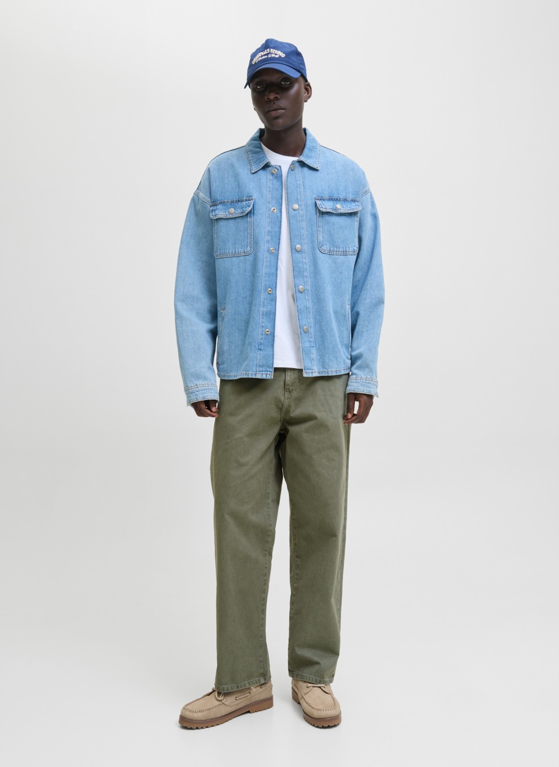 Jack & Jones Normal Bel Baggy Yeşil Erkek Denim Pantolon 12270838_JPSTALEX Jjorıgınal 017 St