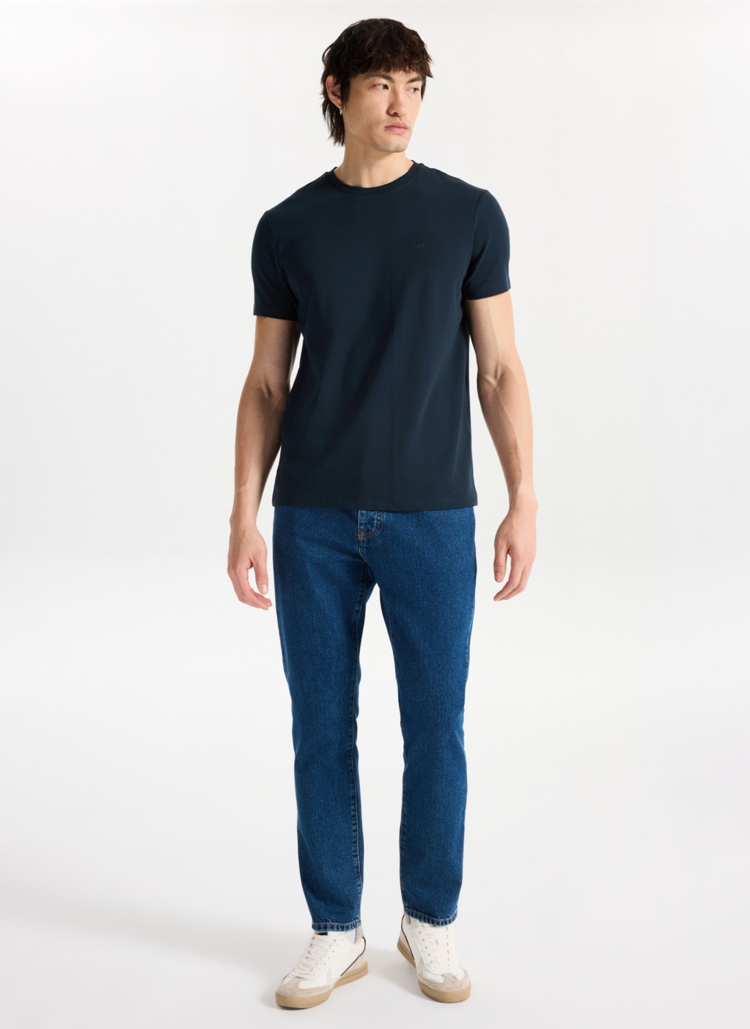 Mustang Yüksek Bel Tapered Fit Indigo Erkek Denim Pantolon Toledo TAPERED-1418