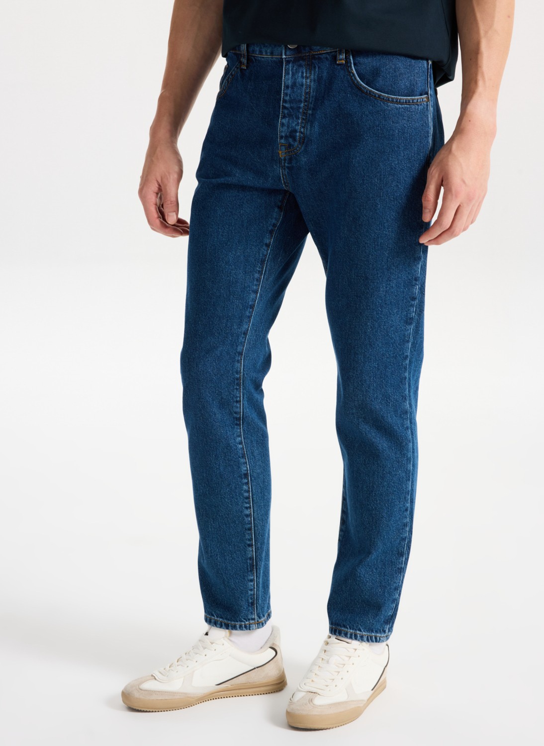 Mustang Yüksek Bel Tapered Fit Indigo Erkek Denim Pantolon Toledo TAPERED-1418 görsel 3