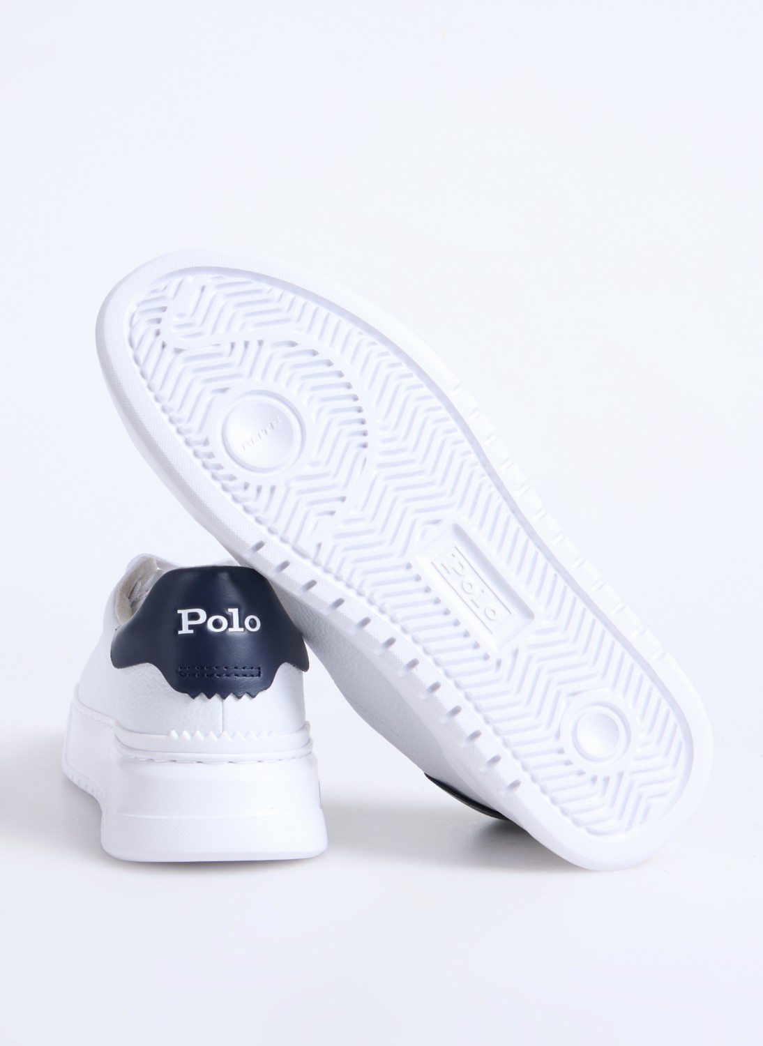 Polo Ralph Lauren Beyaz - Lacivert Erkek Sneaker Rlıte Court-Sneakers-Low Top Lace görsel 4