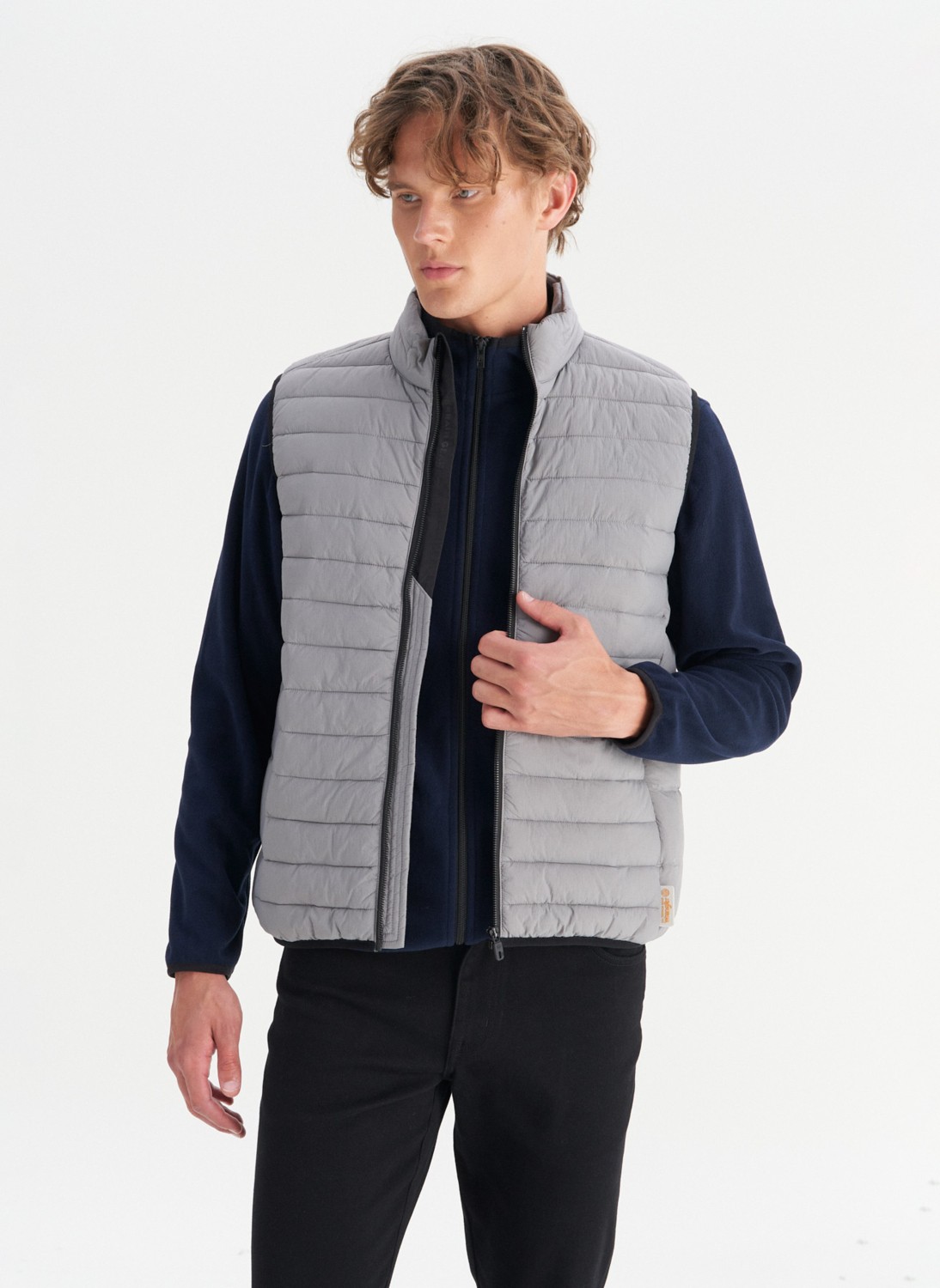 Wrangler Gri Erkek Yelek W2520511035 Gri Yelek