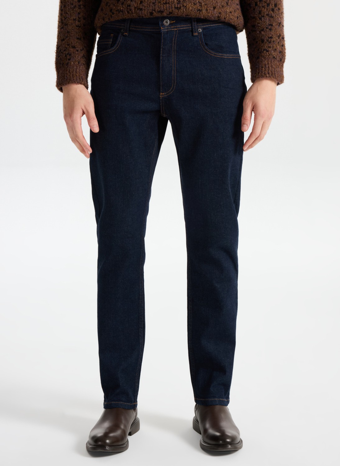Mustang Normal Bel Straight Lacivert Erkek Denim Pantolon Washıngton Straıght-02