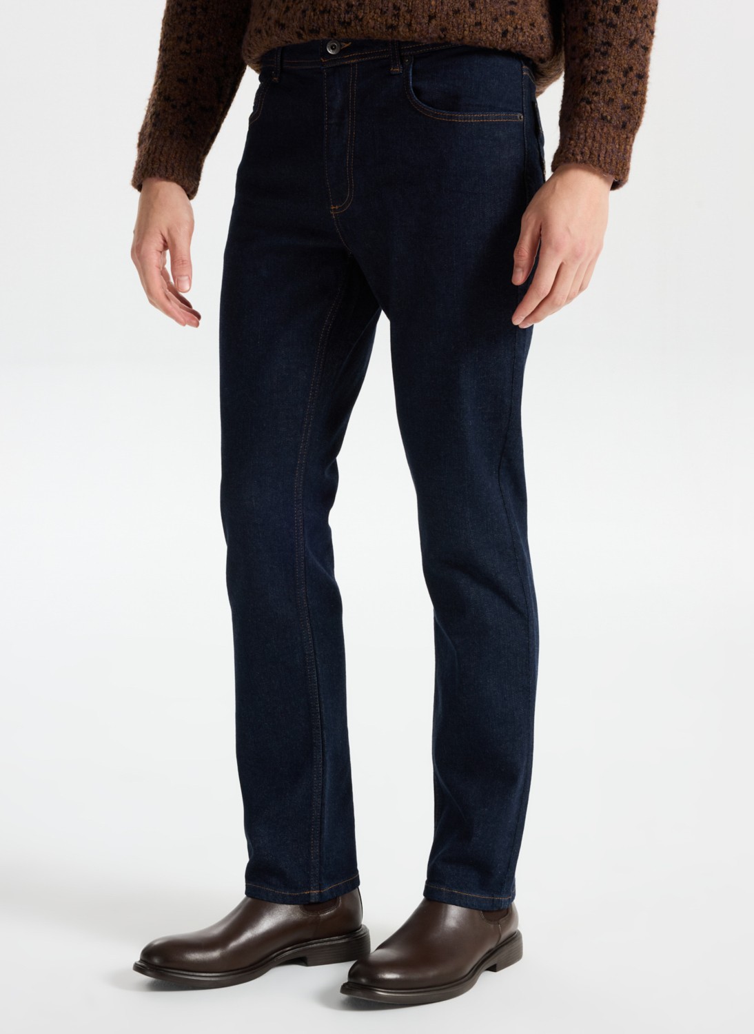 Mustang Normal Bel Straight Lacivert Erkek Denim Pantolon Washıngton Straıght-02 görsel 2