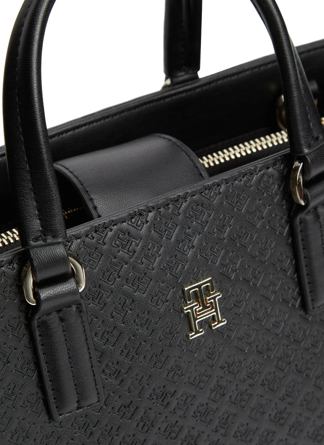 Tommy Hilfiger Siyah Kadın El Çantası AW0AW18418BDS görsel 4