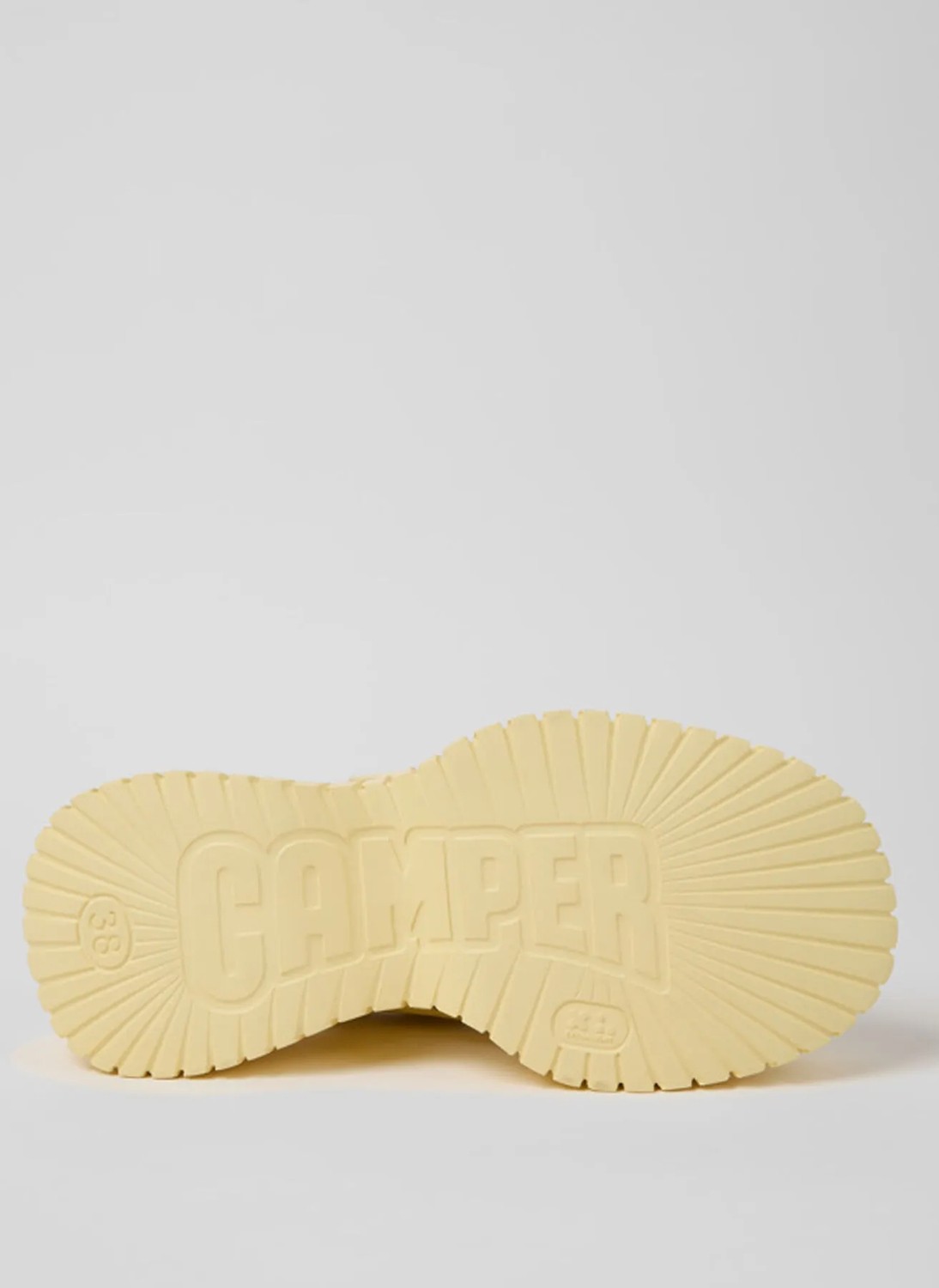 Camper %95 Inek Derisi, %5 Kauçuk Açık Sarı Kadın Sandalet K201511-011 görsel 5