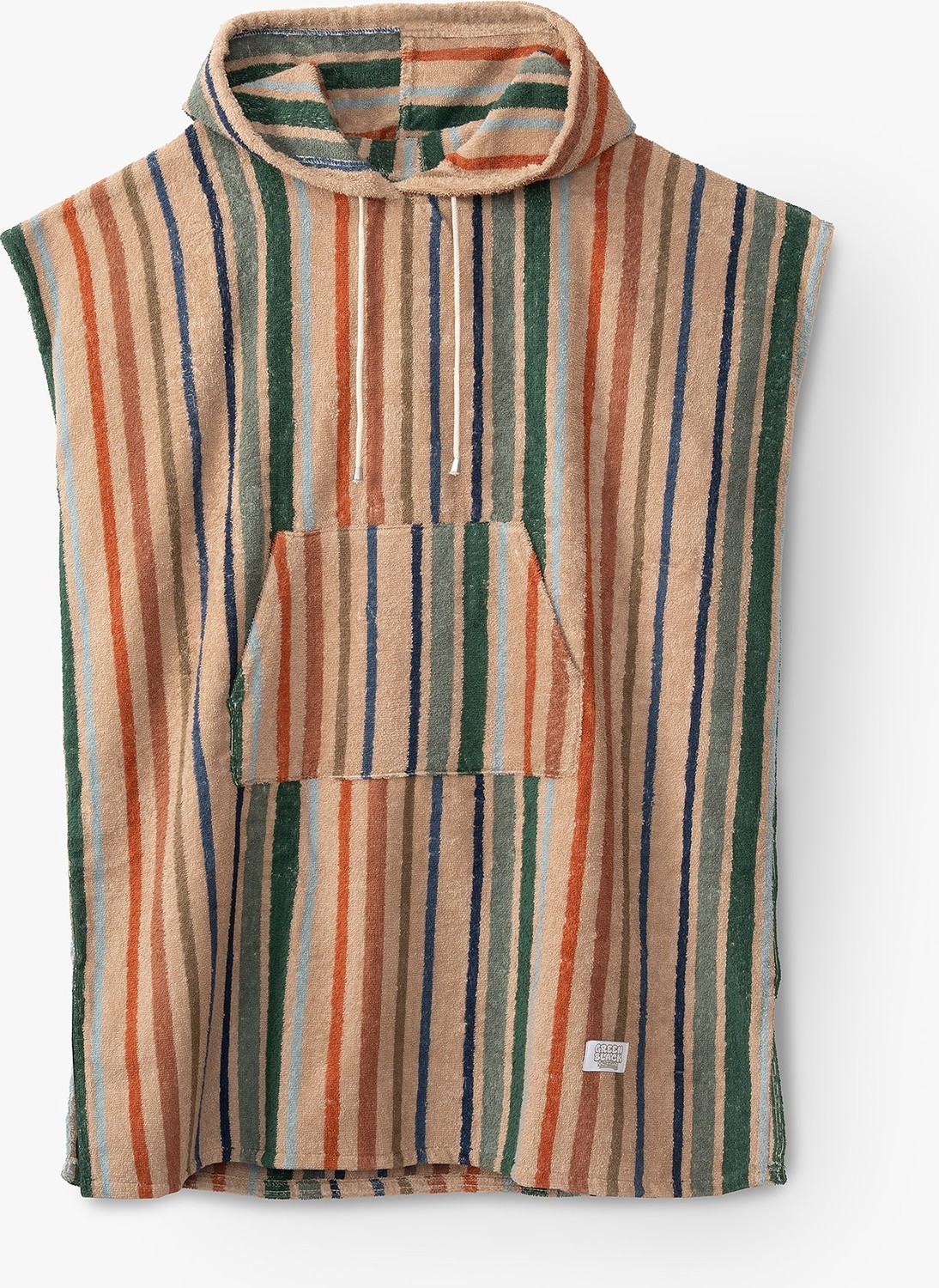 Green Black Stripe Earth Unisex Sörfçü Pançosu Renkli Standart görsel 3