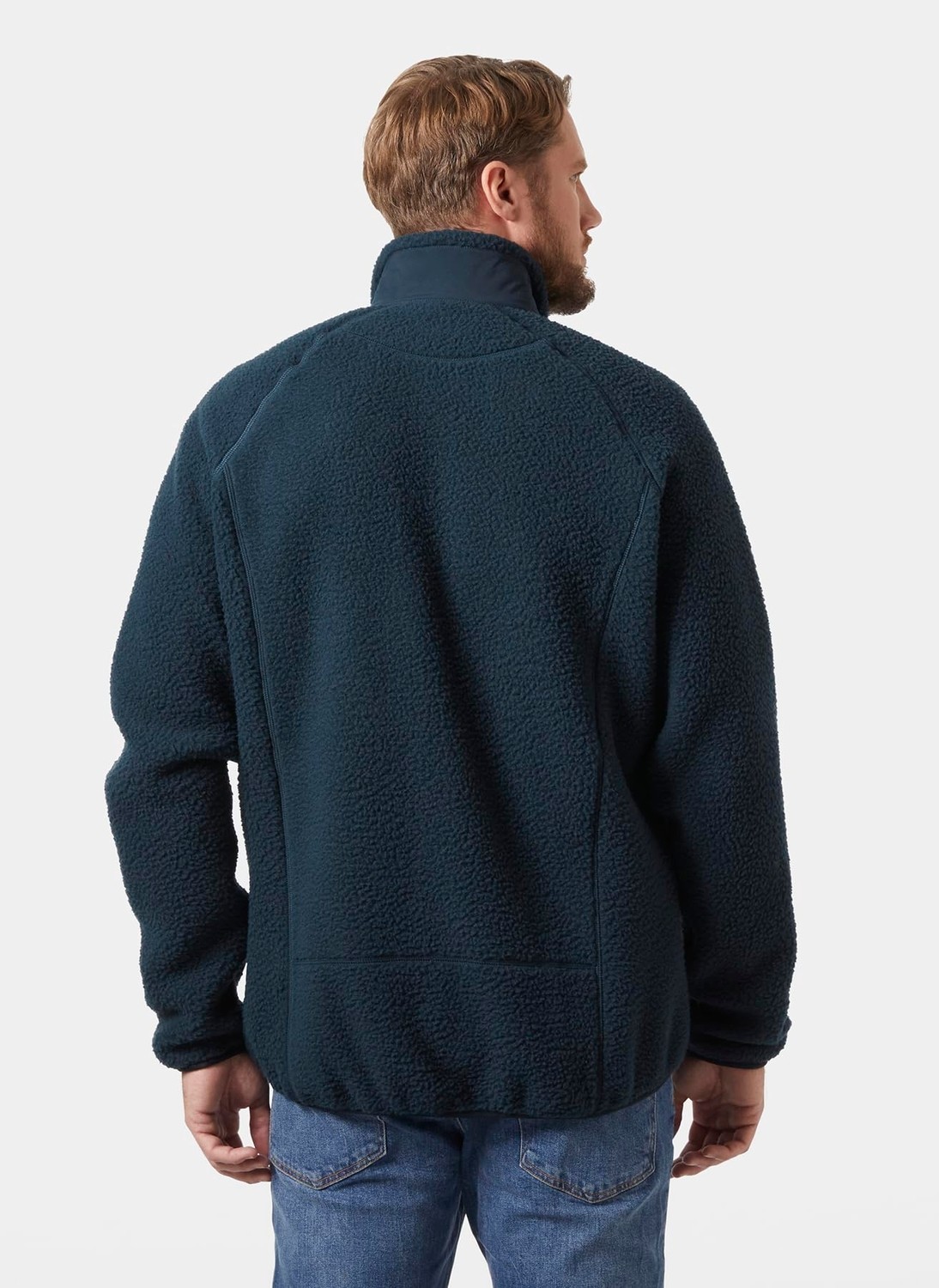 Die Grup Helly Hansen Panorama Pıle Block Erkek Polar Mont HHA.49460 HHA.598 Navy-Xl, Navy, L görsel 3