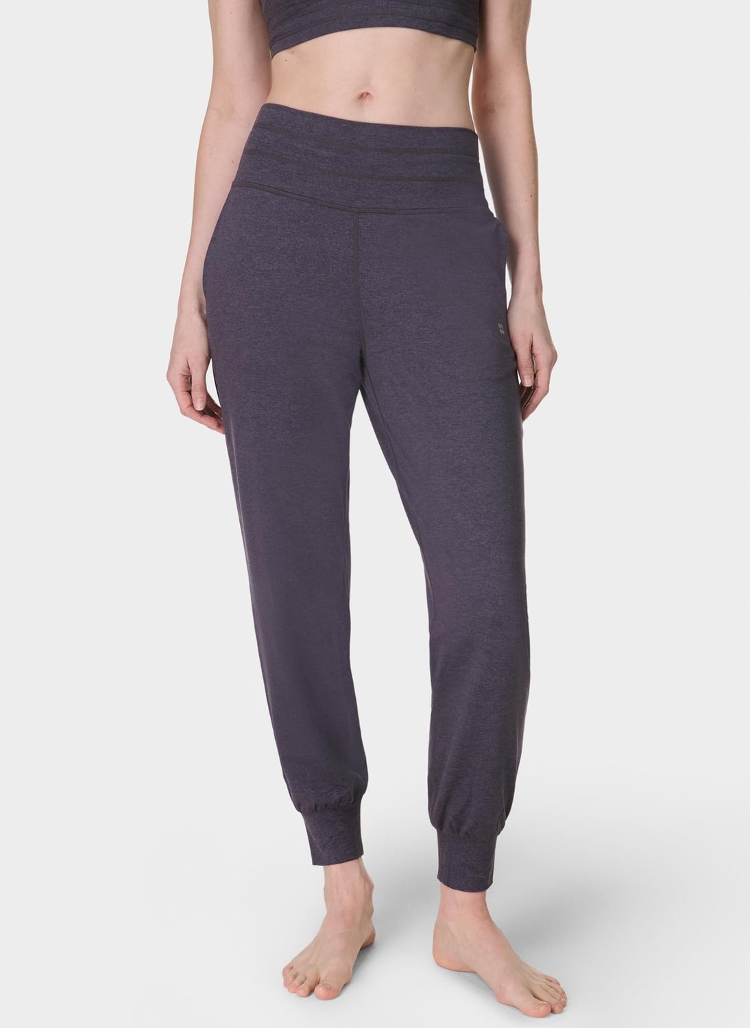 Esranın Dünyası Sweaty Betty SB10207BR-8543 Gaıa 29 Performance Koyu Gri Regular Fit Eşofman Altı, M, 5003271297, Koyu Gri, Kadın görsel 4