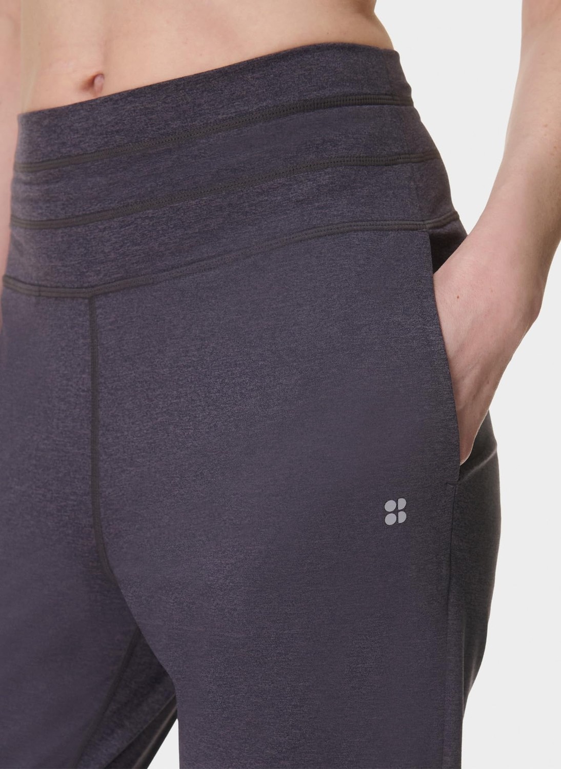 Esranın Dünyası Sweaty Betty SB10207BR-8543 Gaıa 29 Performance Koyu Gri Regular Fit Eşofman Altı, M, 5003271297, Koyu Gri, Kadın görsel 5