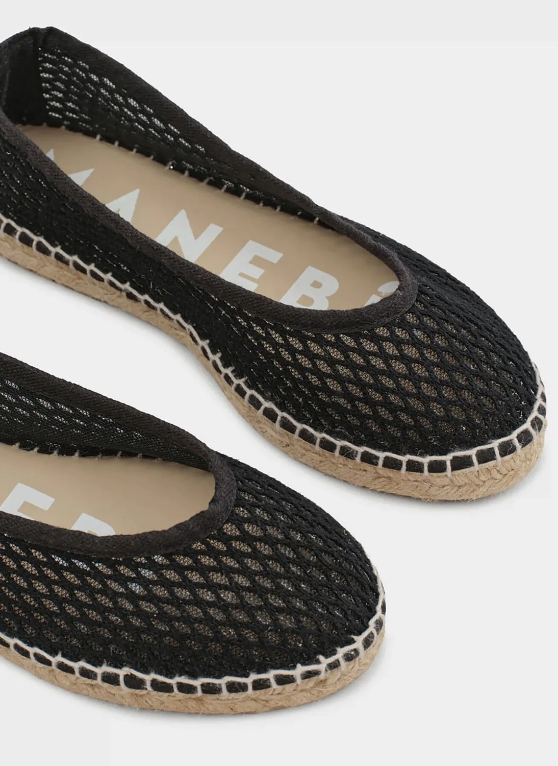 Manebi Siyah Kadın Espadril x 5.5 Bk görsel 4