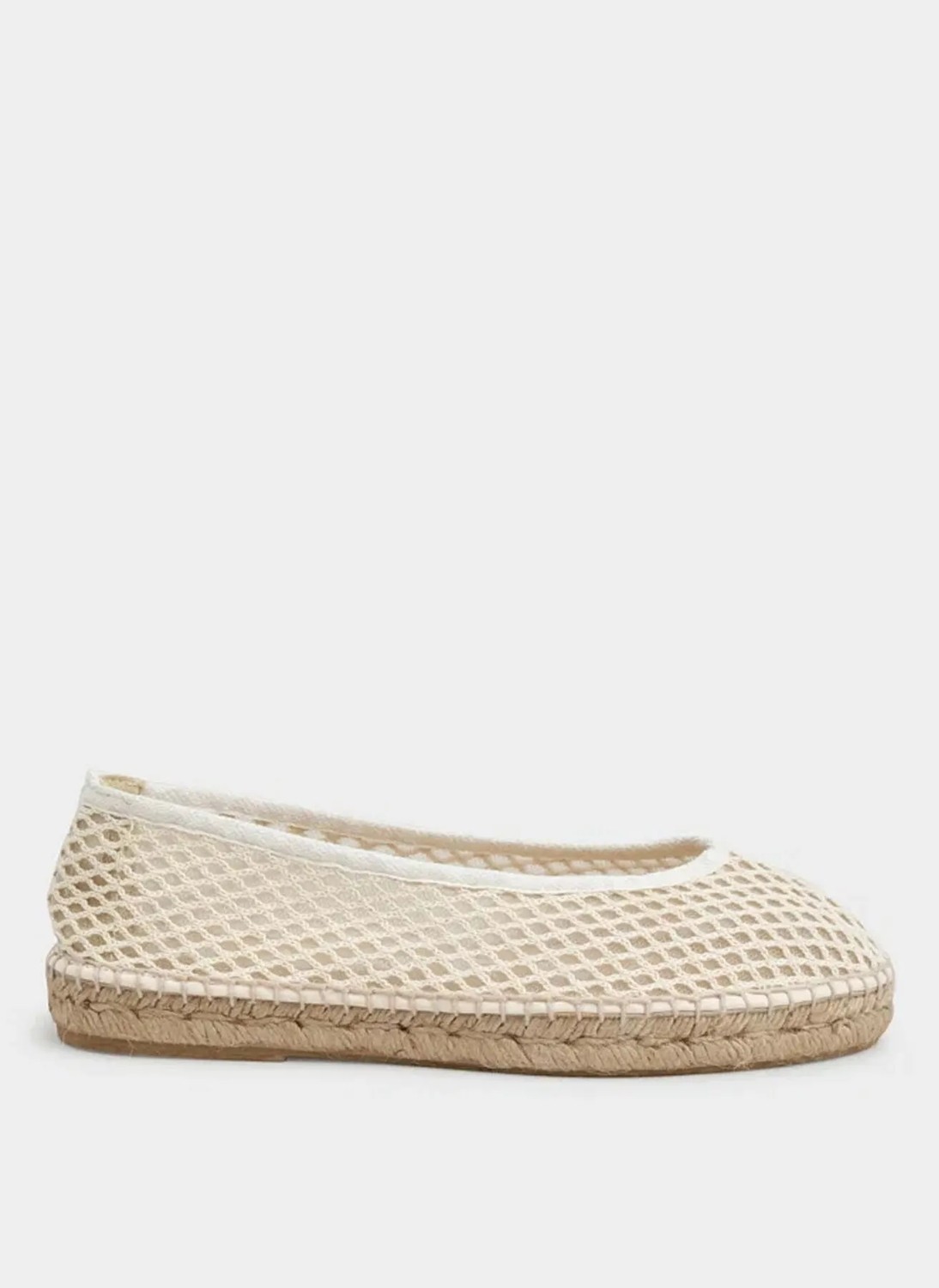 Manebi Beyaz Kadın Espadril x 5.4 Bk