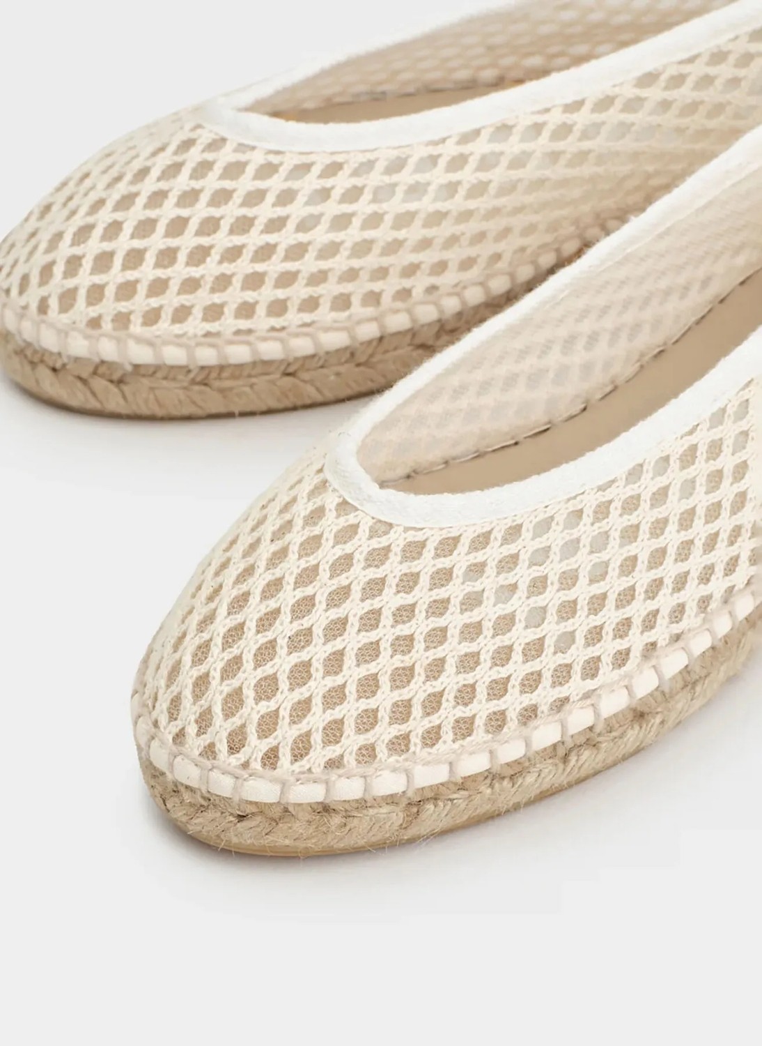 Manebi Beyaz Kadın Espadril x 5.4 Bk görsel 4