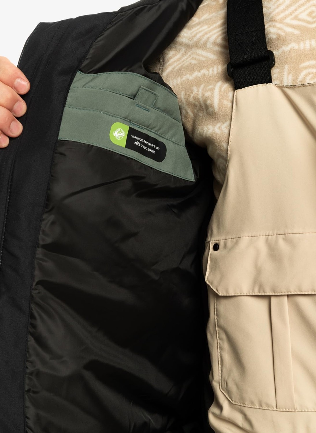 Quiksilver Mission Solid Erkek Kar Kıyafeti (Tekli Paket) görsel 3