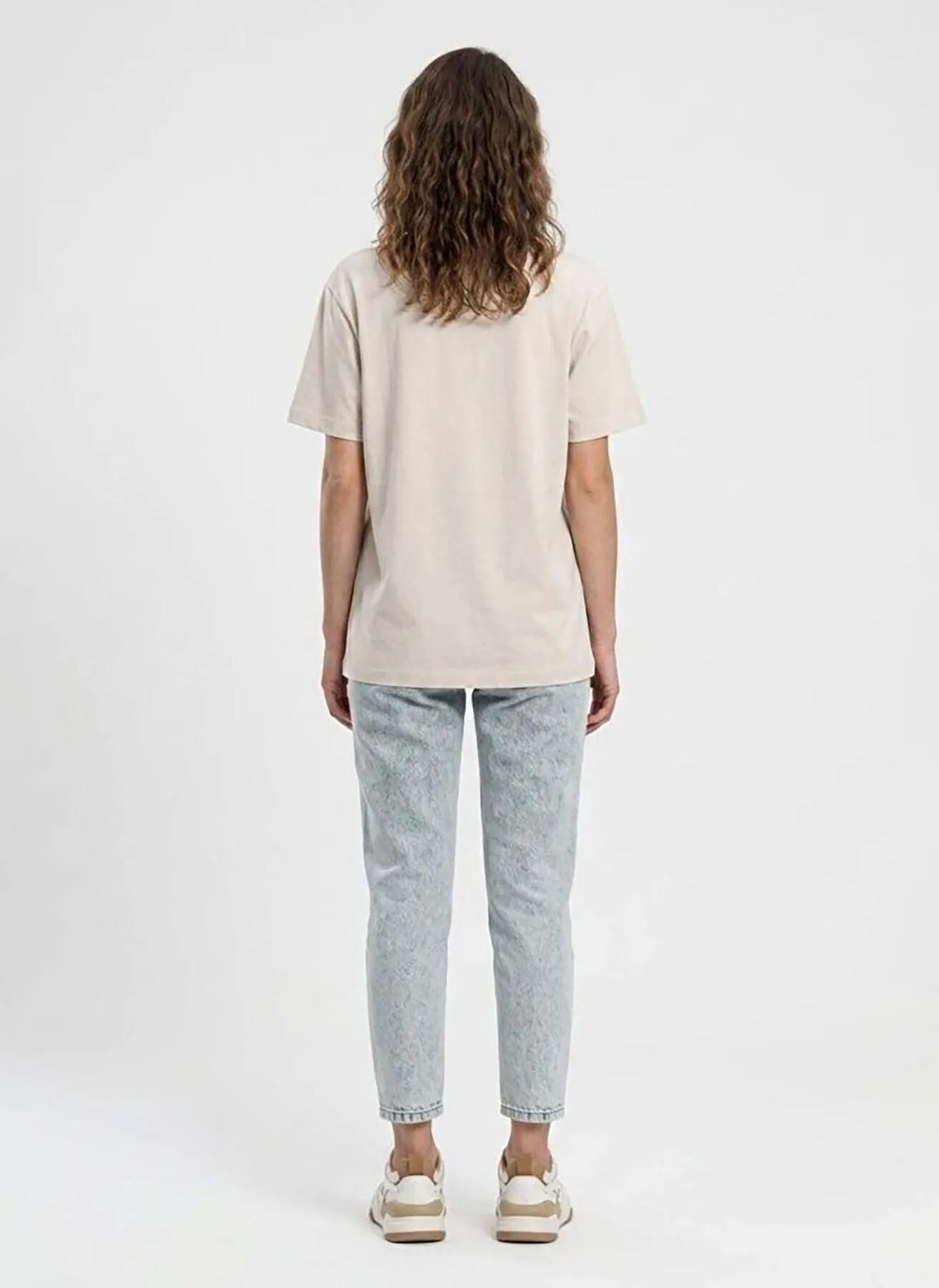 Lee Cooper Ekru Kadın Baskılı T-Shirt 262 Lcf 242026 New Ekru görsel 2