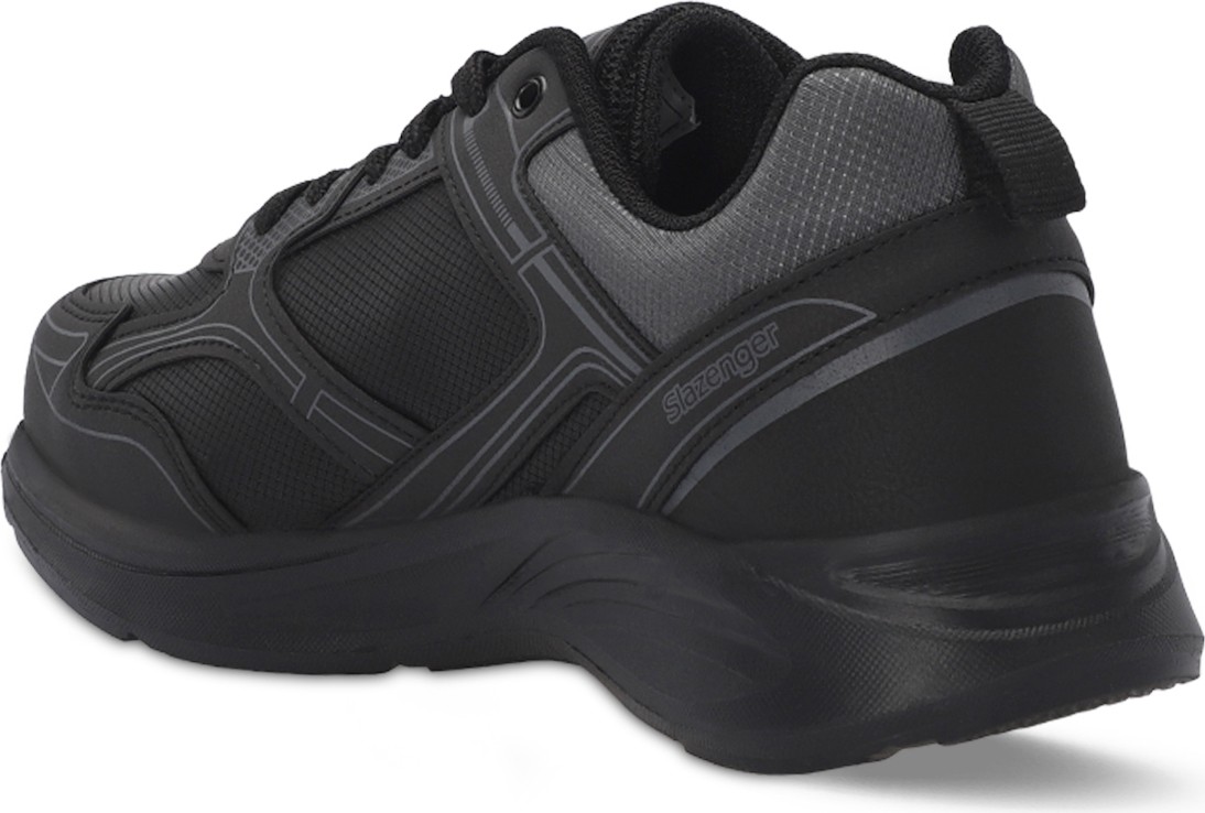 Slazenger GIMA Erkek Siyah / Siyah Günlük Spor Ayakkabısı görsel 3