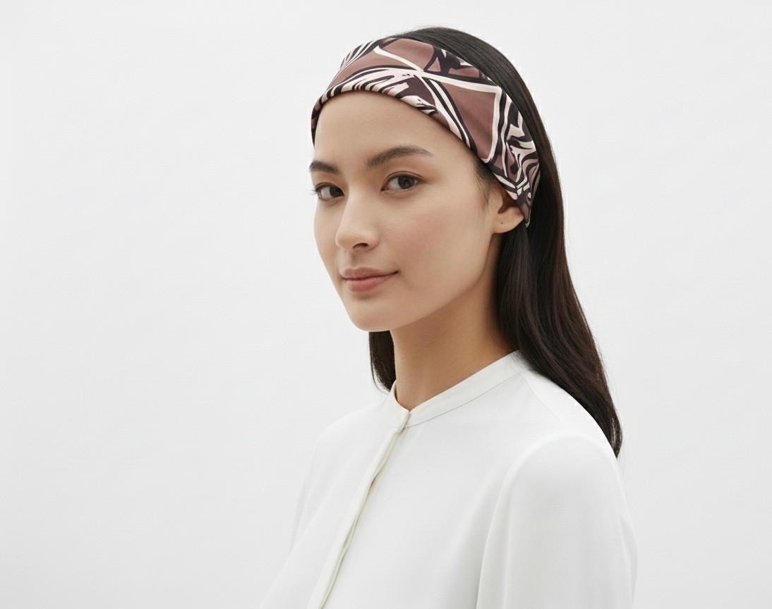 Lara Shawls Çok Desenli Fular görsel 2