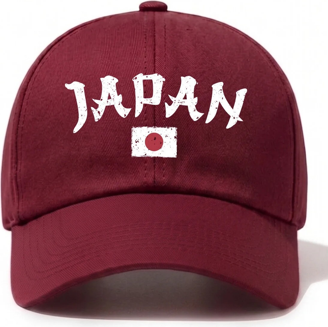 L'eivor Japan Baskılı Siyah Çıt Çıtlı Şapka