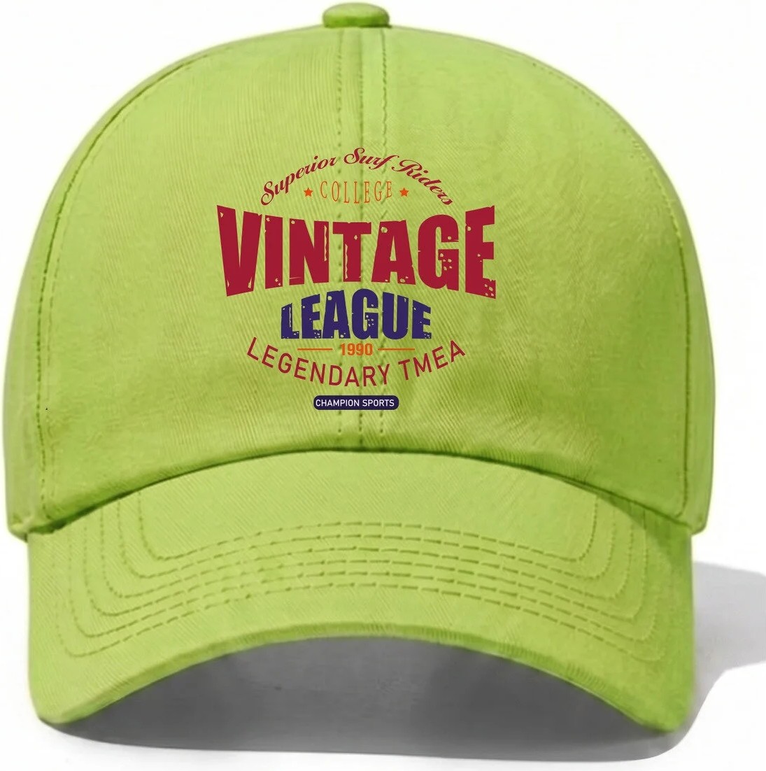L'eivor Vintage League Baskılı Çıt Çıtlı Şapka