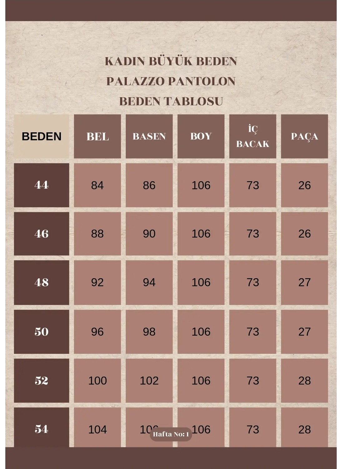 BETES Kadın Büyük Battal Beden Krep Kumaş Beli Lastikli Cepli Likralı Bol Paça Pantolon görsel 8