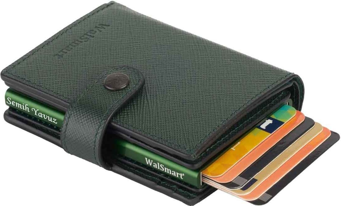 Walsmart Multiple Safiano Akıllı Mekanizmalı Cüzdan görsel 6