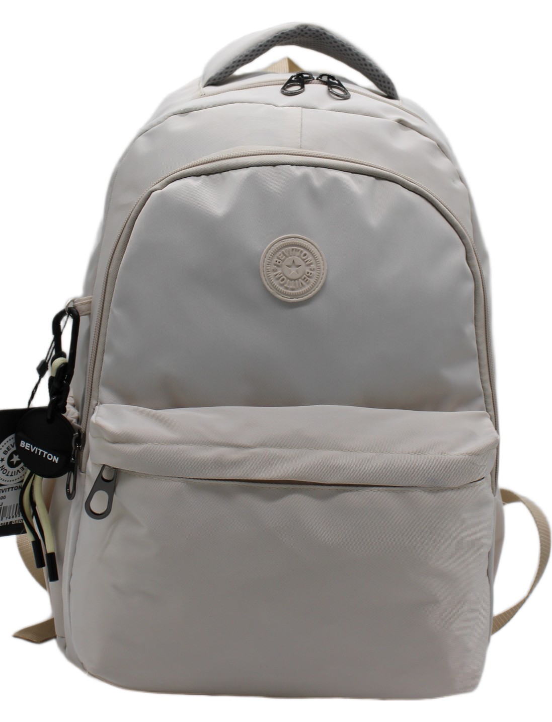 Bevitton Su Geçirmez Kumaş Moden Okul Çantası Vizon Unisex Okul Sırt Çantası 2200 görsel 8
