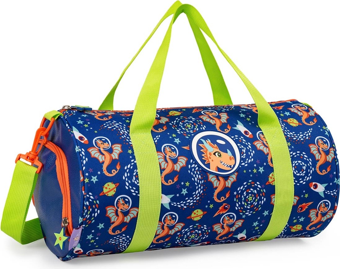 Milk&Moo Ponix Çocuk Spor Çantası Desenli Polyester Ayakkabı Bölmeli Ergonomik Tasarım görsel 5