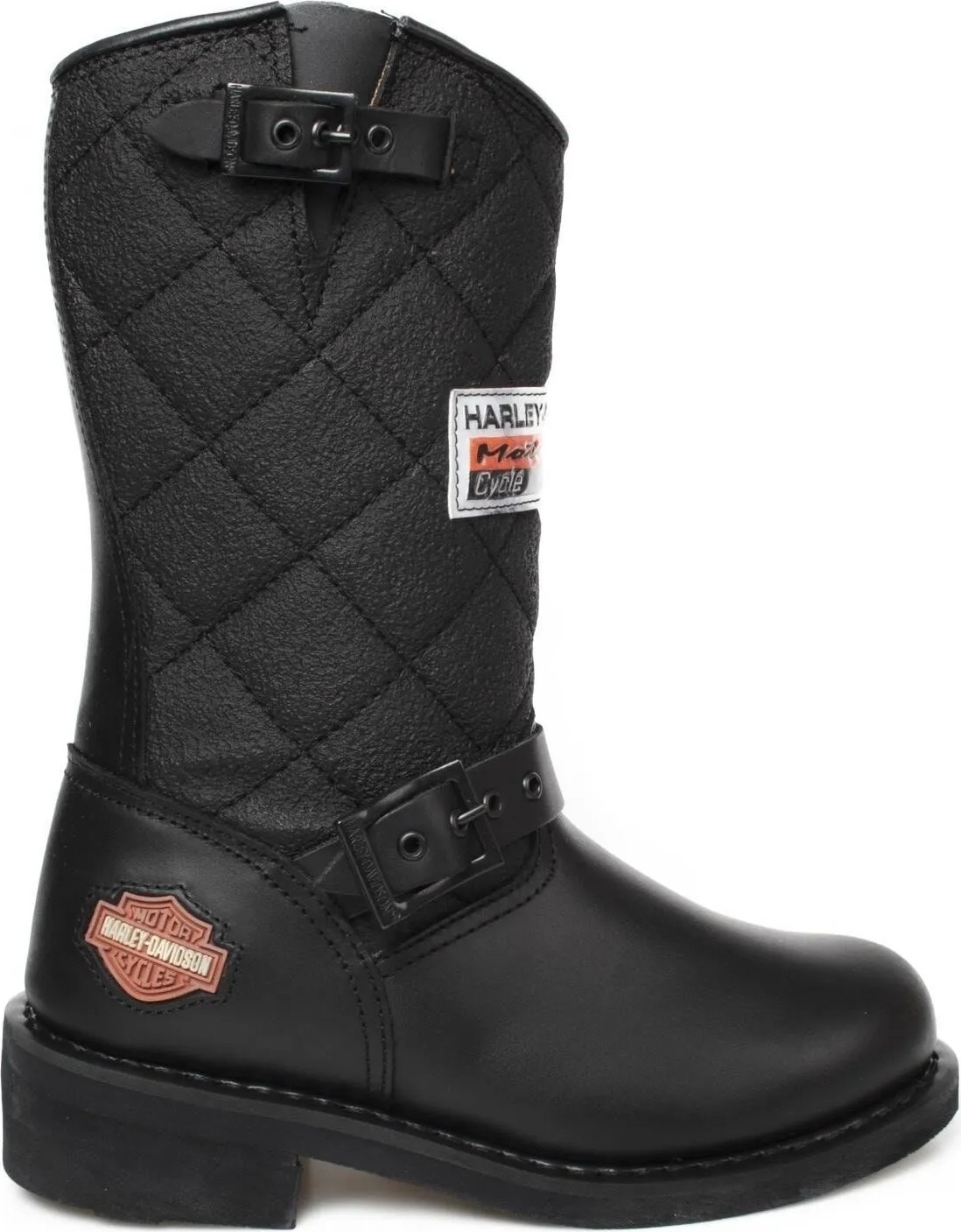 Harley Davidson Laconia Hi Siyah Klasik Çizme Unisex Su Geçirmez Konforlu Tasarım görsel 8