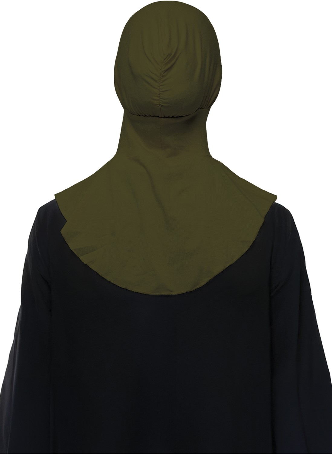 Altobeh Kadın Tesettür Pratik Boyunluklu Hijab - Sporcu Bone - Pudra görsel 5