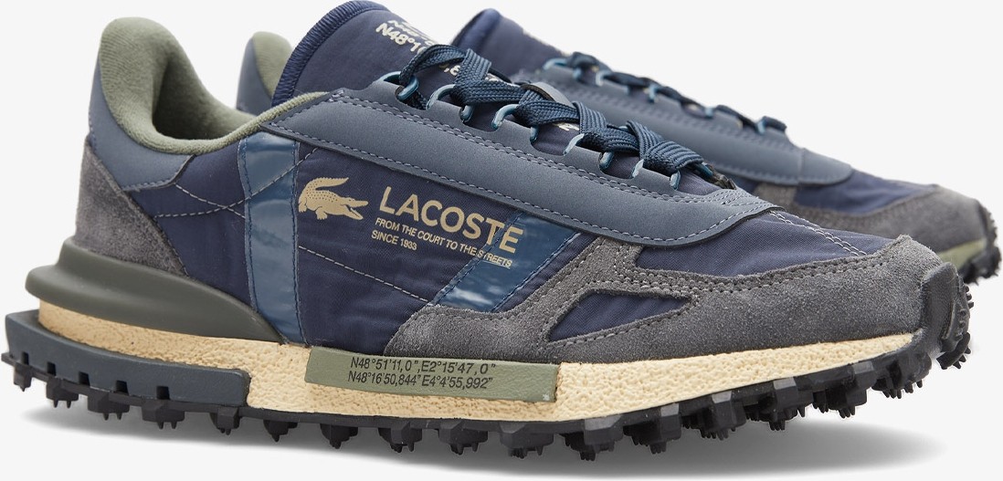 Lacoste Elite Active Erkek Lacivert Sneaker Kauçuk Tabanlı 749SMA0002T Ah9 Dayanıklı Tasarım görsel 8