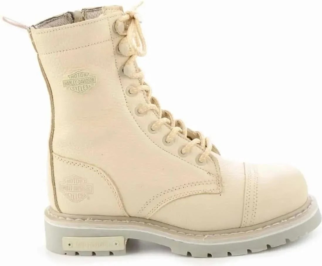 Harley Davidson Colmar Bej Kadın Bot 025G100328-B10-04