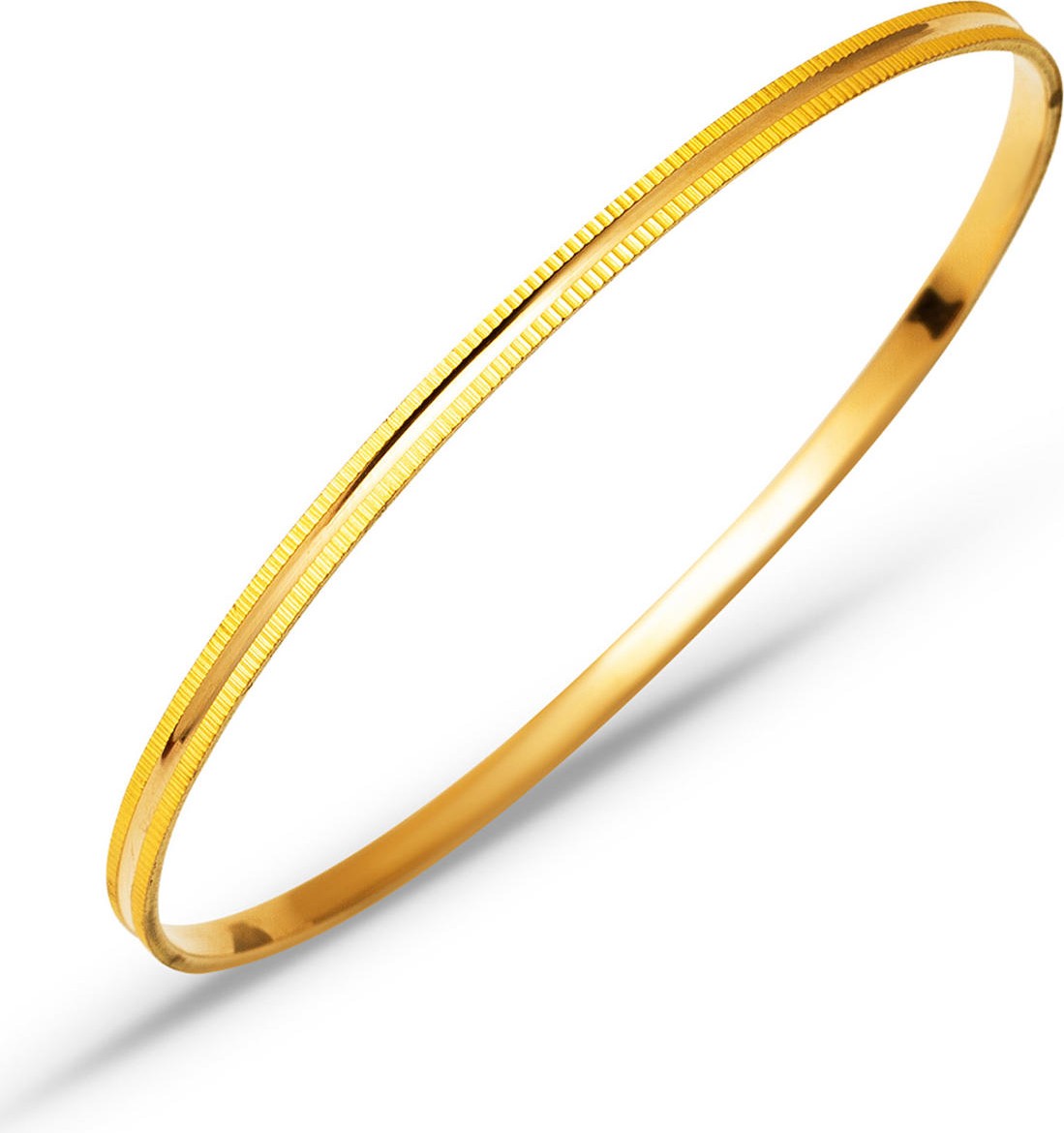 Bilezikci Oluklu 22 Ayar Altın Bilezik 8 Gr.