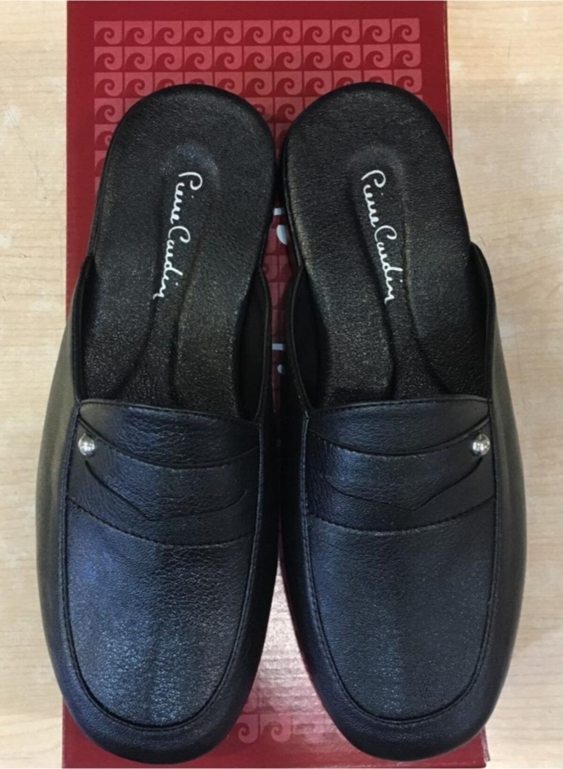 Pierre Cardin Erkek Çeyiz Terliği 288-Düz görsel 3