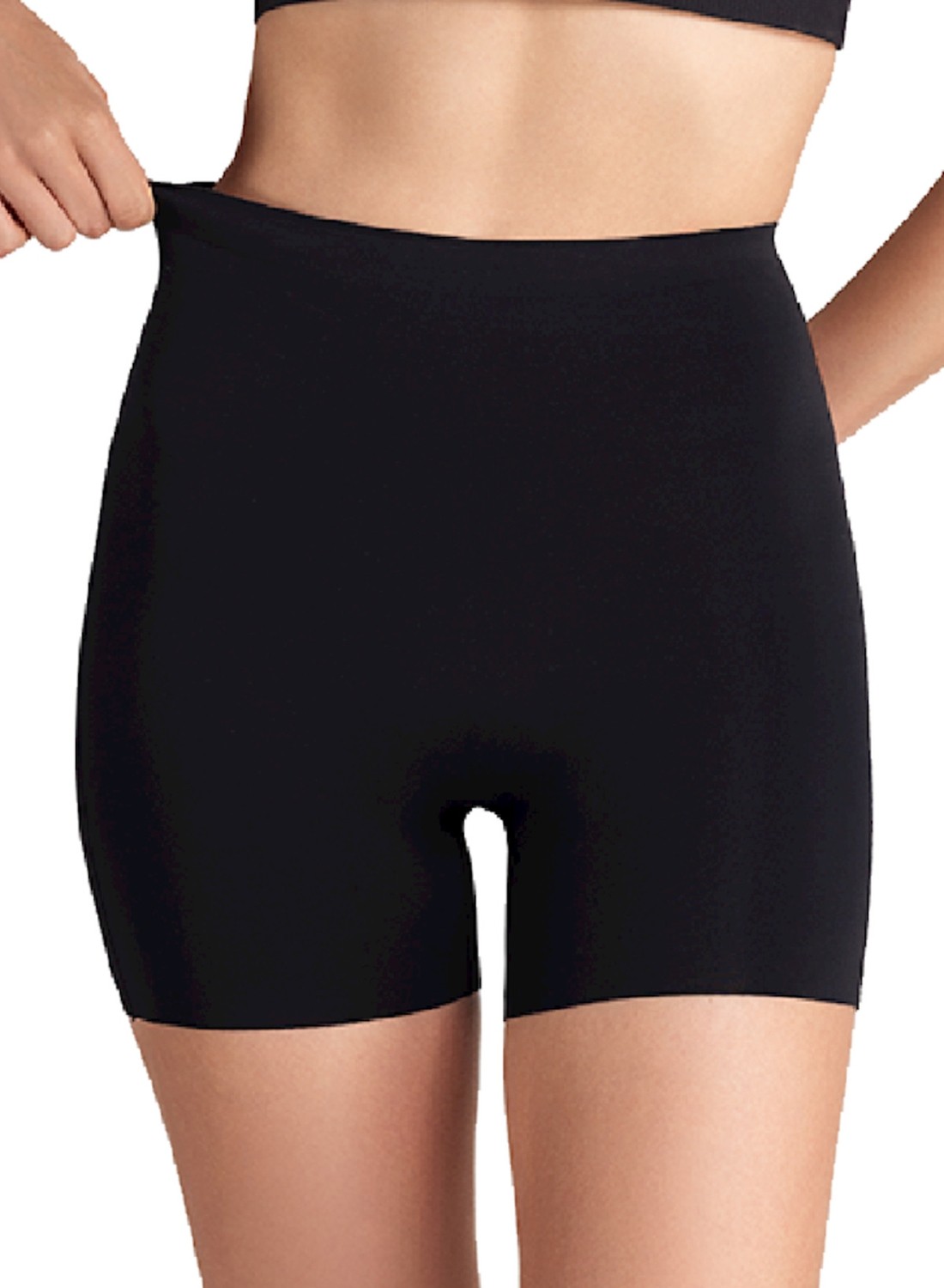 Formactive 325 Kadın Lazer Kesim Boxer, Dikişsiz, İz Bırakmayan ve Konforlu İç Giyim Siyah XL görsel 5