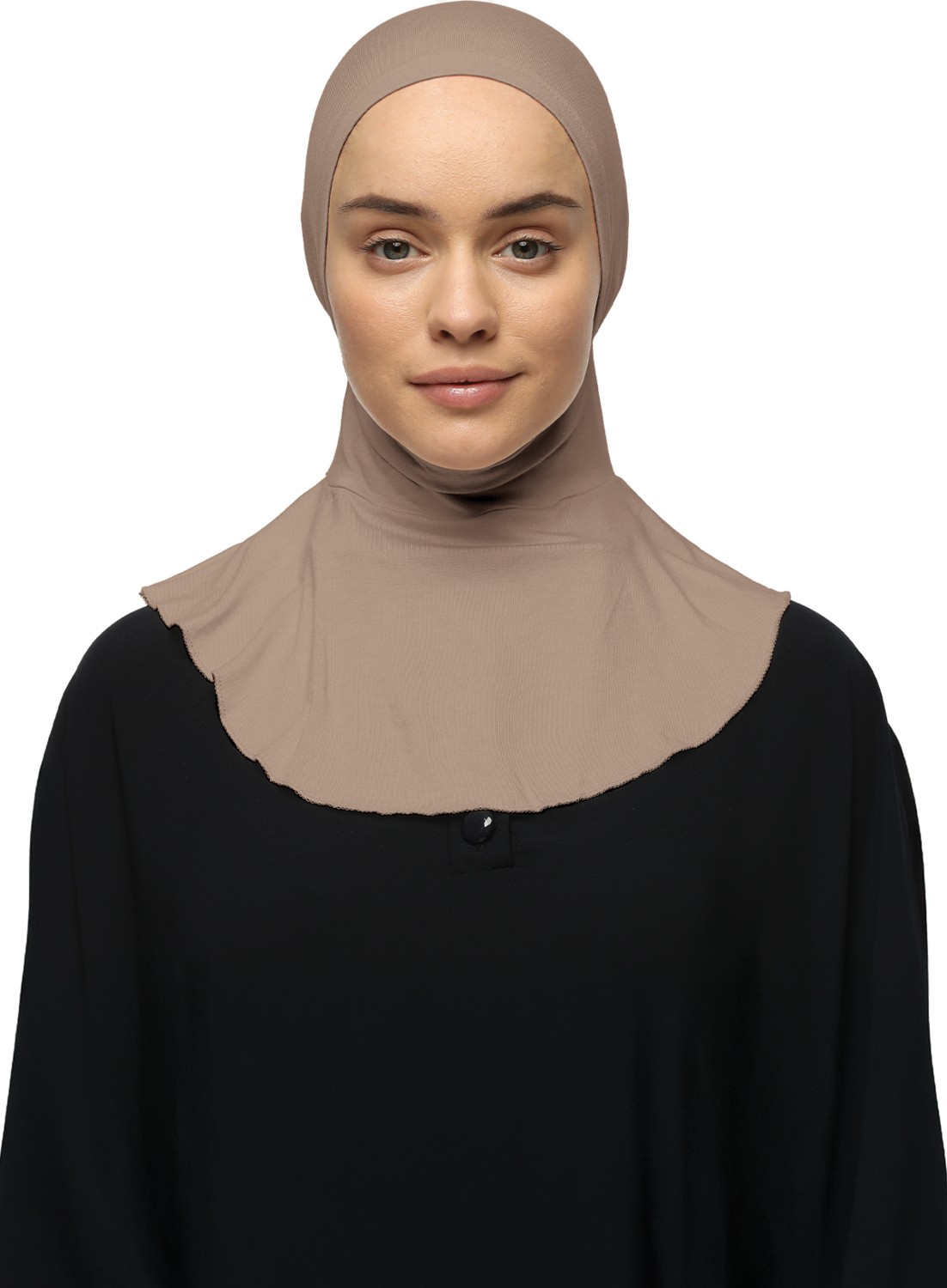 Altobeh Kadın Tesettür Pratik Boyunluklu Hijab - Sporcu Bone - Pudra görsel 6