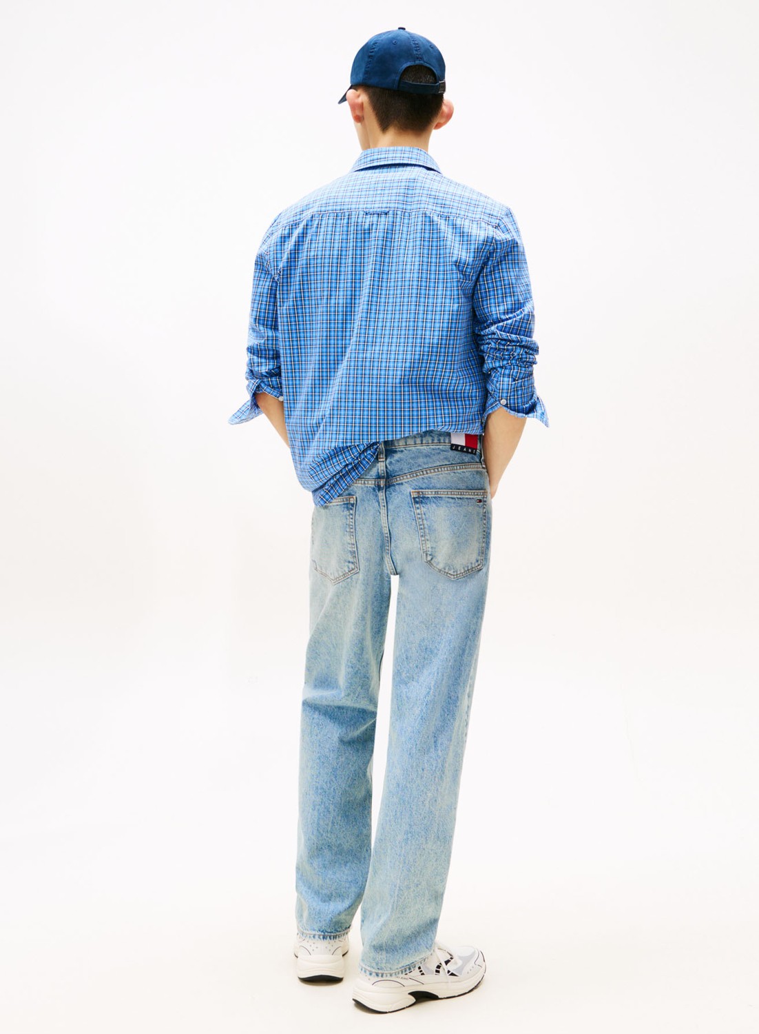 Tommy Jeans Normal Bel Regular Straight Mavi Erkek Denim Pantolon DM0DM212261A5 Otıs Regular Str Cbf görsel 4