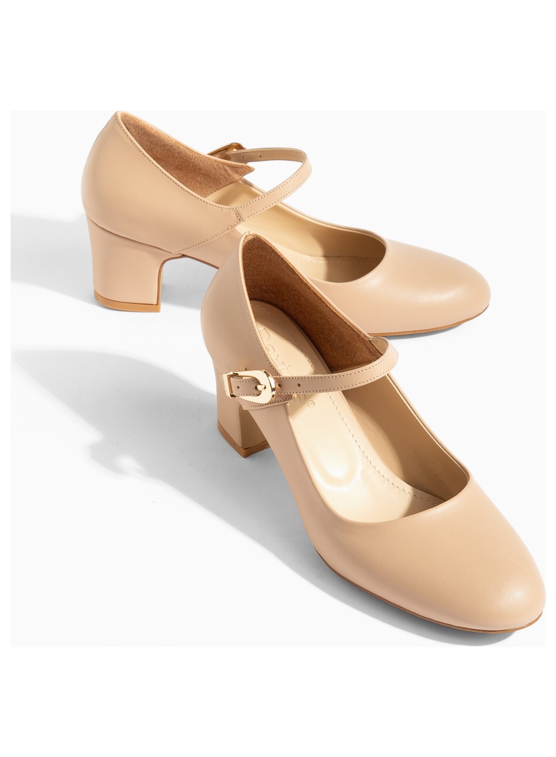 Daxtors D4672 Günlük Ortopedik Kadın Klasik Topuklu Ayakkabı görsel 5