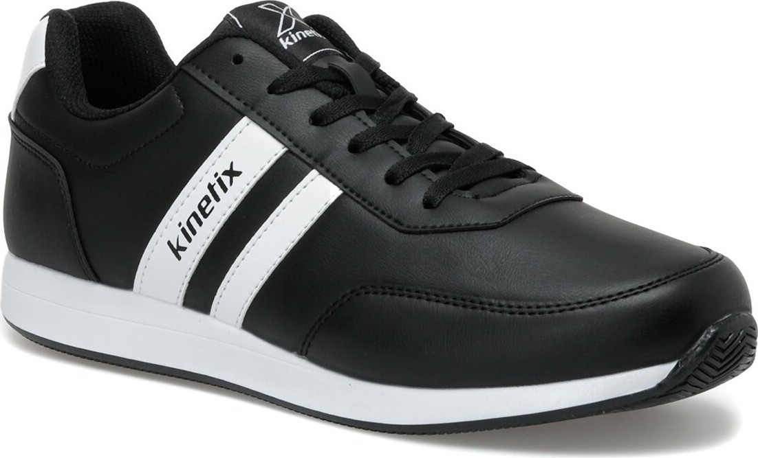 Kinetix Reeds Pu 2pr Siyah Erkek Sneaker Düz Taban İle Şık Ve Konforlu Ayakkabı
