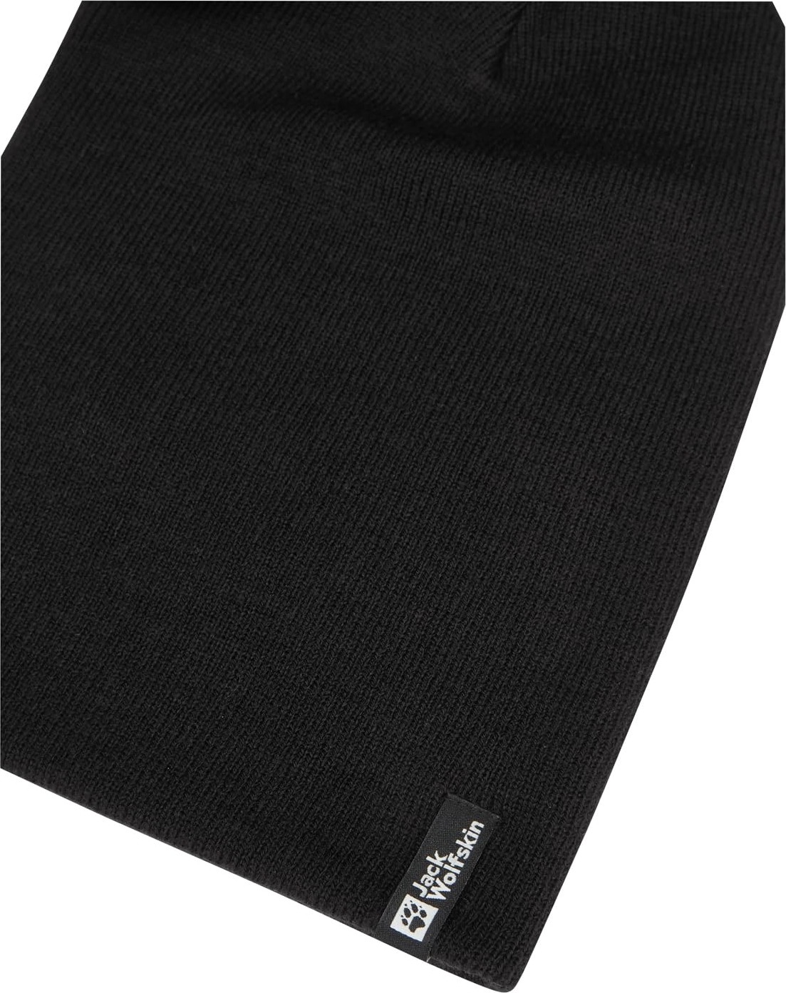 Die Grup Jack Wolfskın Rıb Beanıe Unisex Yetişkin Bere Black One Size görsel 4