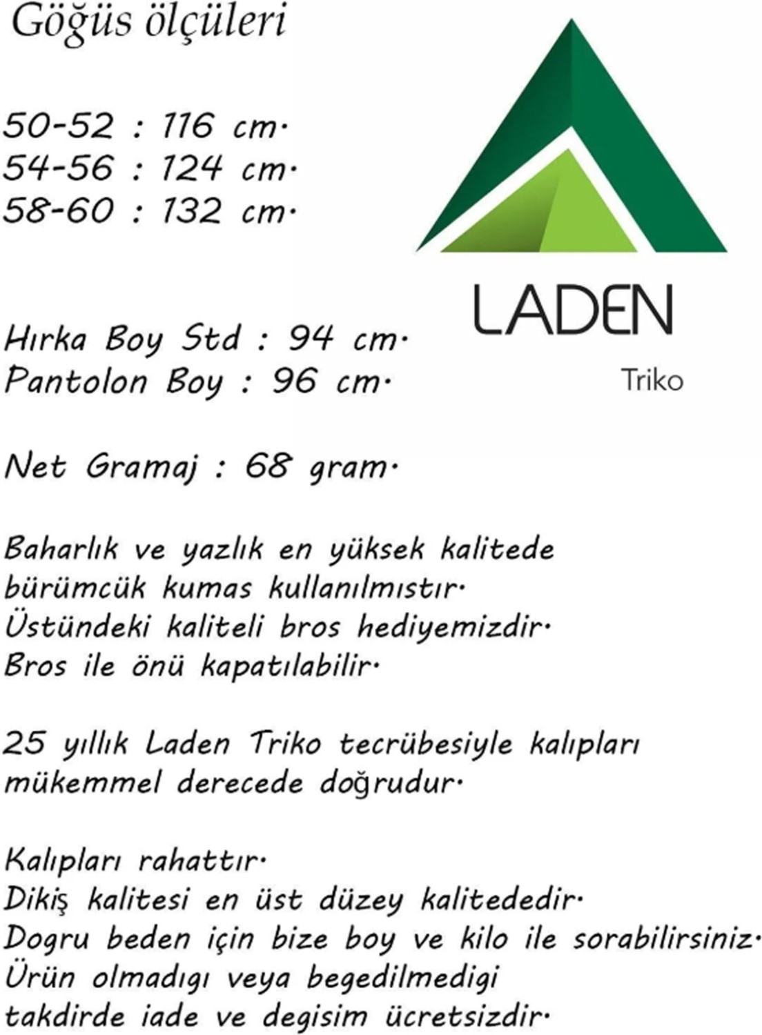 Laden Baharlık Yazlık Bürümcük Kumaş Anne Kadın Klasik Vizon Hırka görsel 7