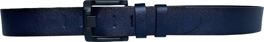 GoDeri %100 Hakiki Deri 3'lü Geniş Dilli Set Siyah, Lacivert, Tosado 4.5 cm Kot, Spor Kemer, Eski-Siyahtoka görsel 6