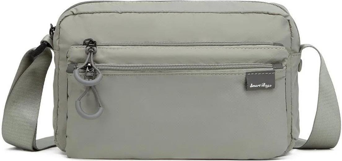 Smart Bags Ekstra Hafif Kumaş Postacı Çantası BC 3148 - Siyah görsel 6